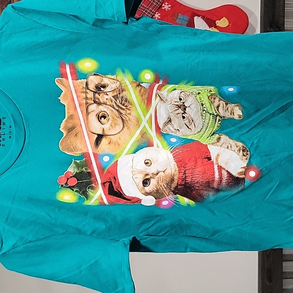 NWT Mad Engine Cat Kitten T-Shirt